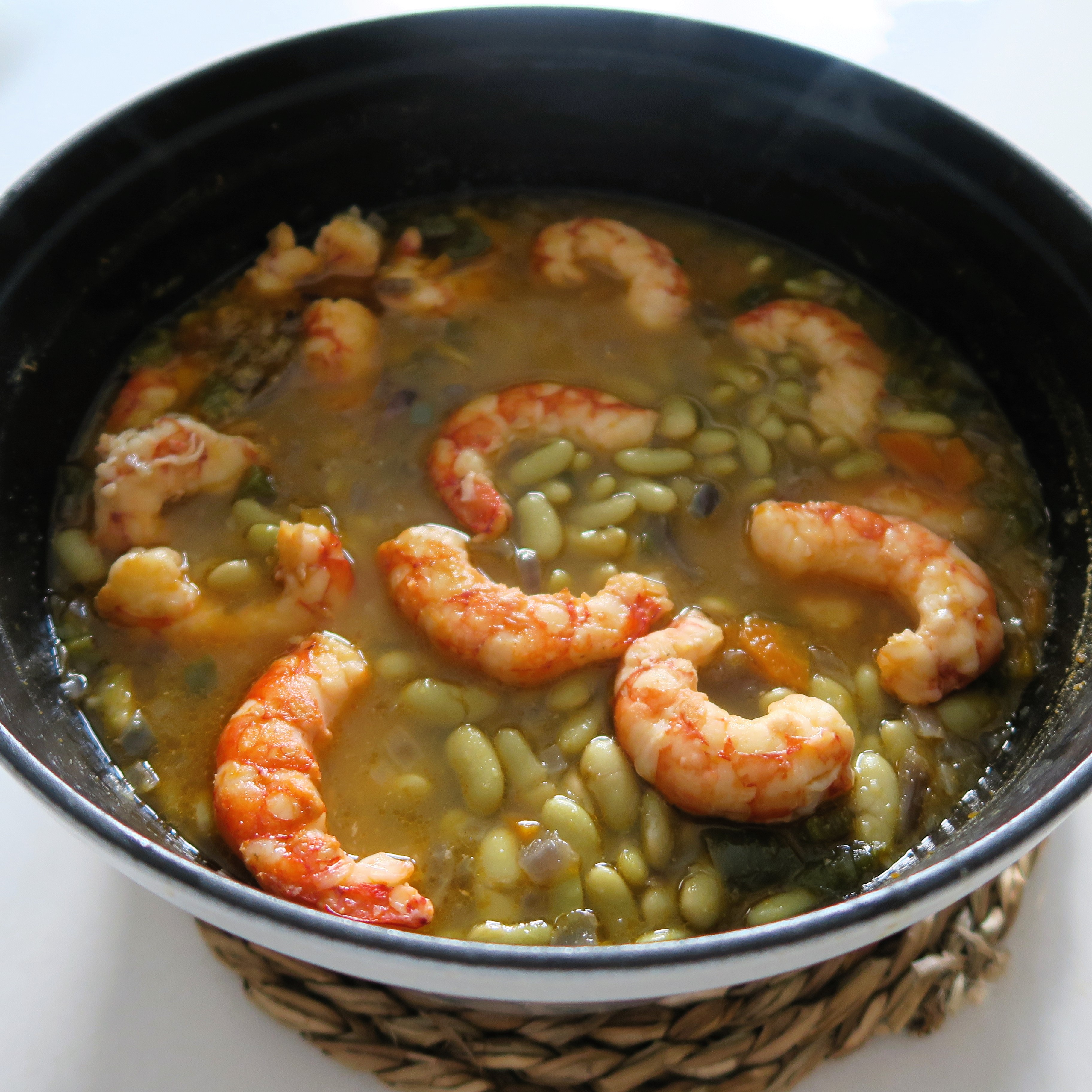 paso final verdinas con langostinos